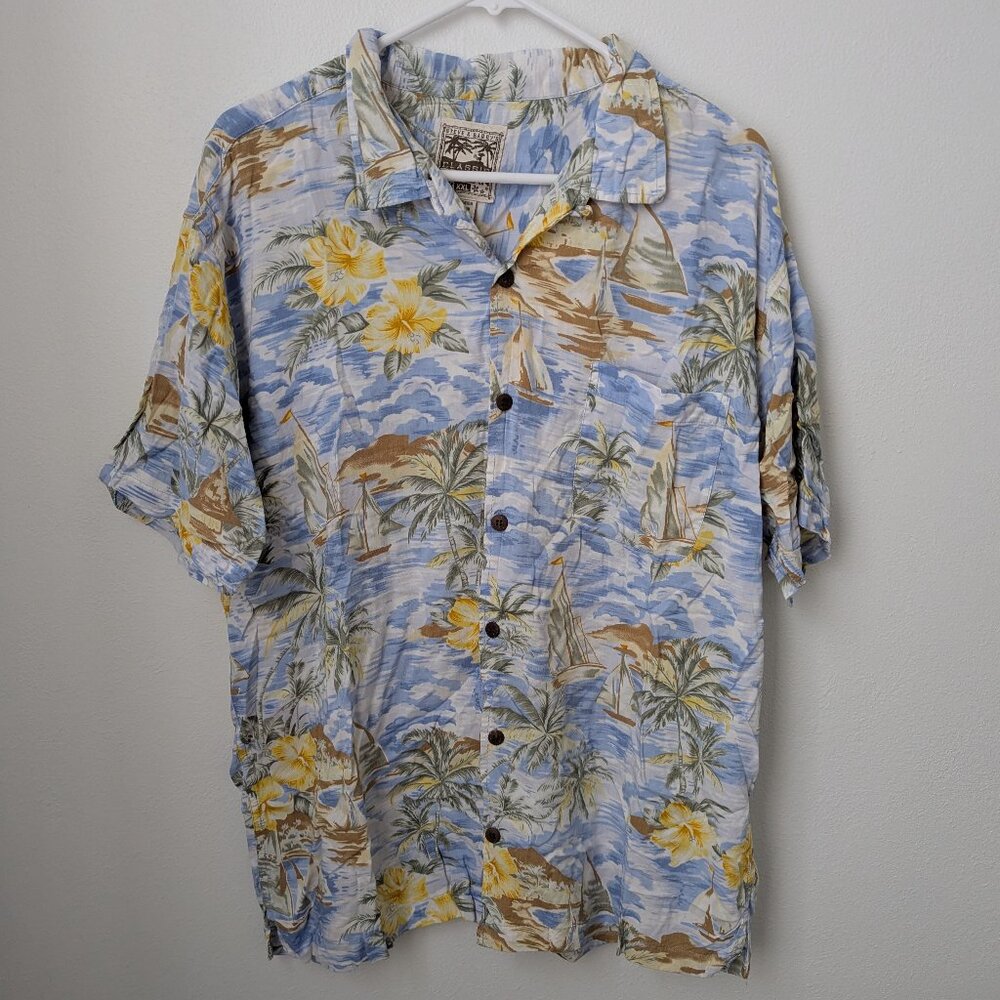 Steve & Barry's Classic Hawaiian Shirt, XXL